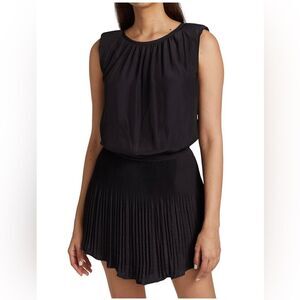 Ramy Brook Jules Sleeveless Blouson Mini Dress size M